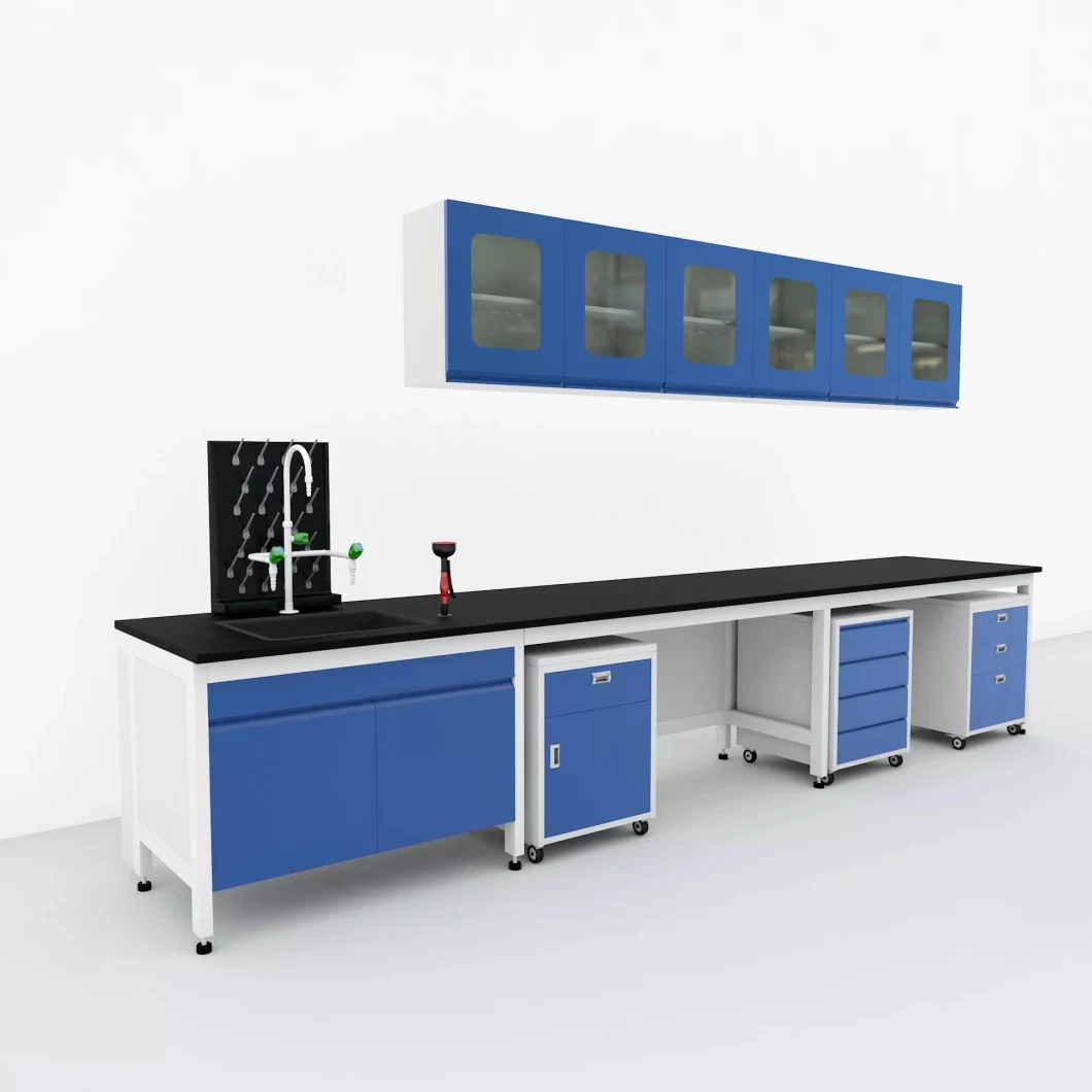 General Lab Island Bench for Metal & Wooden Laboratory Tables for Scientific Research Institutions